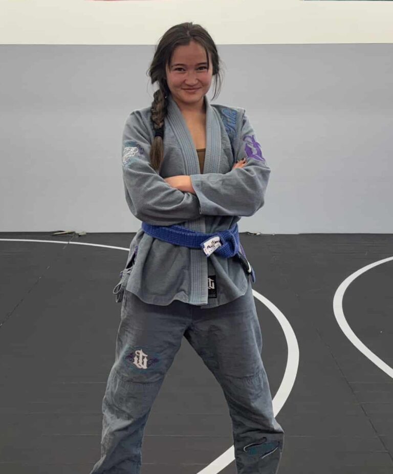 Elevated Martial Art Instructor Rachel